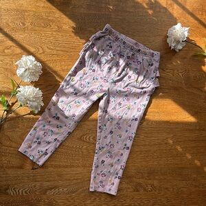 Pink Floral Ruffle Pants🌸🌼